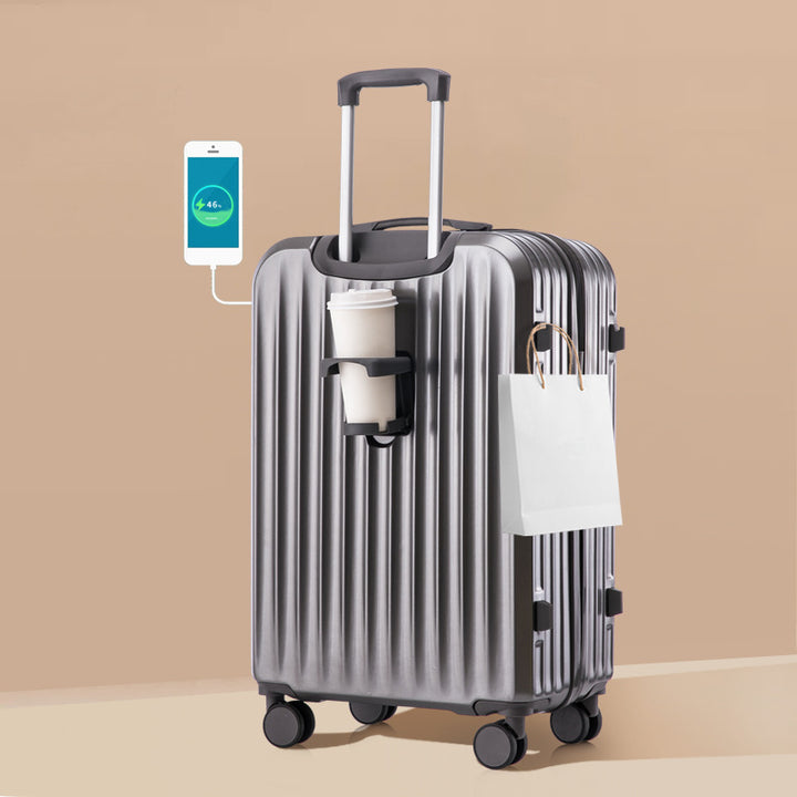 Smart Charging Hard-Shell Suitcase Skanto
