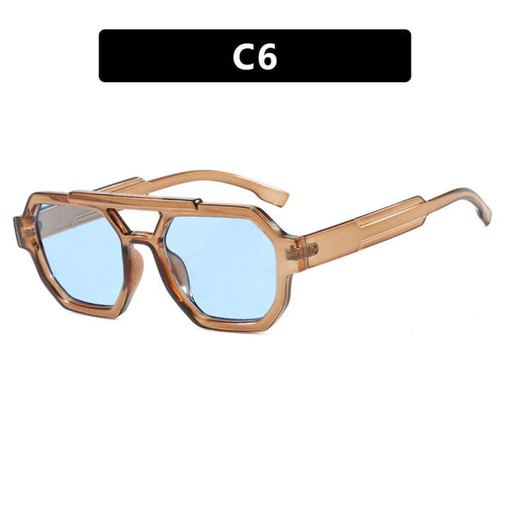 Women's oversized sunglasses in masculine design Skanto