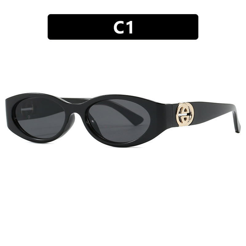 Women's Cat-Eye Sunglasses with UV Protection and Luxurious Accents Skanto