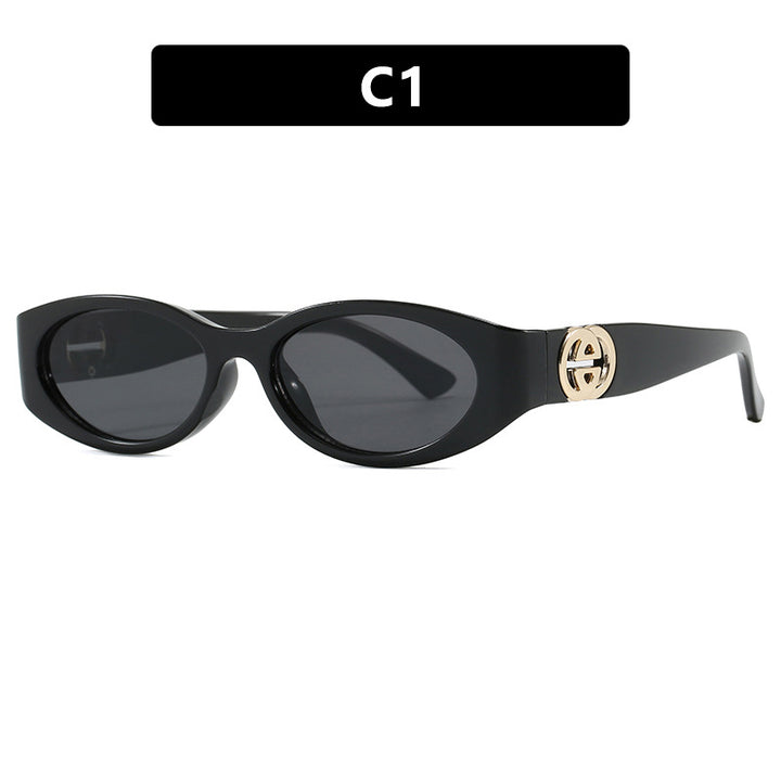 Women's Cat-Eye Sunglasses with UV Protection and Luxurious Accents Skanto