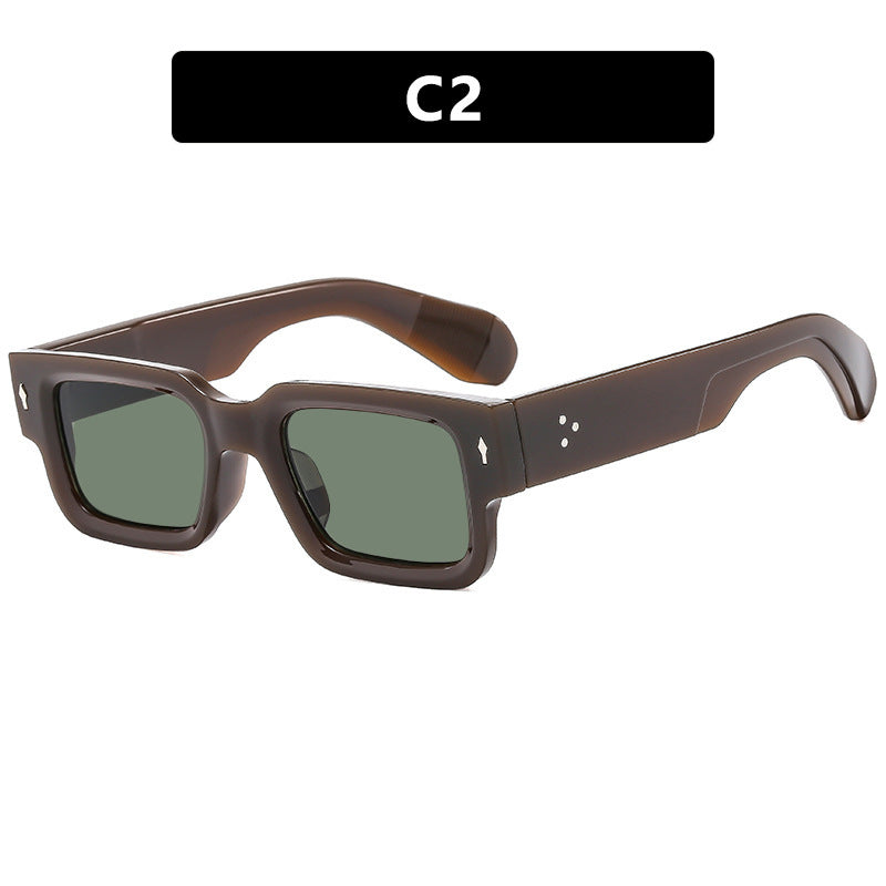 Women's Fashionable Square Sunglasses with Robust Frame and Comfortable Fit Skanto