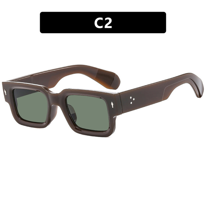 Women's Fashionable Square Sunglasses with Robust Frame and Comfortable Fit Skanto