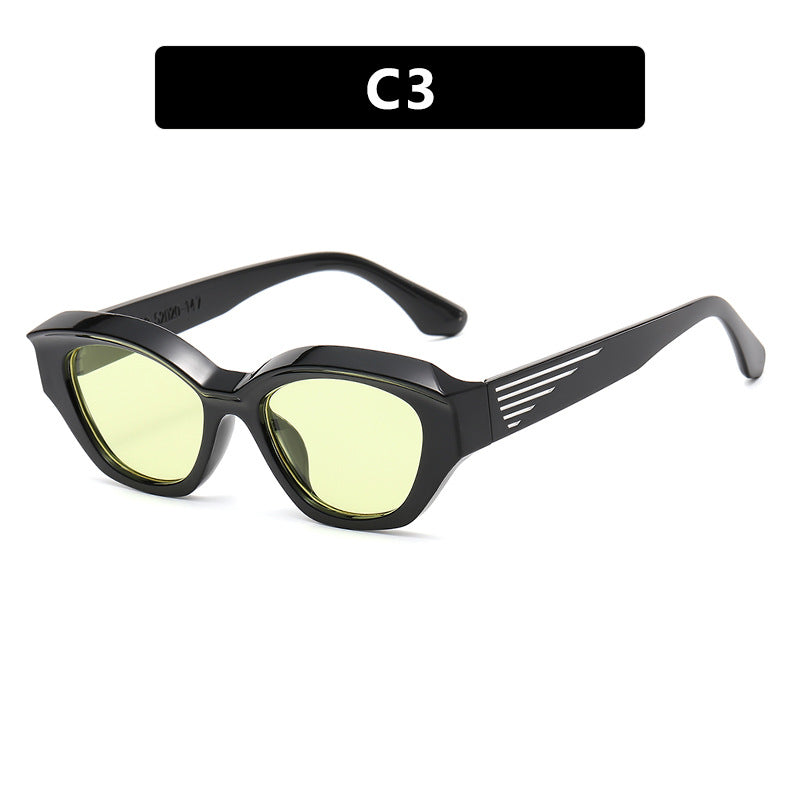 Women's Cat-Eye Sunglasses with Bold Frame and UV Protection Skanto