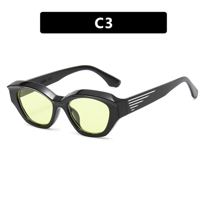 Women's Cat-Eye Sunglasses with Bold Frame and UV Protection Skanto