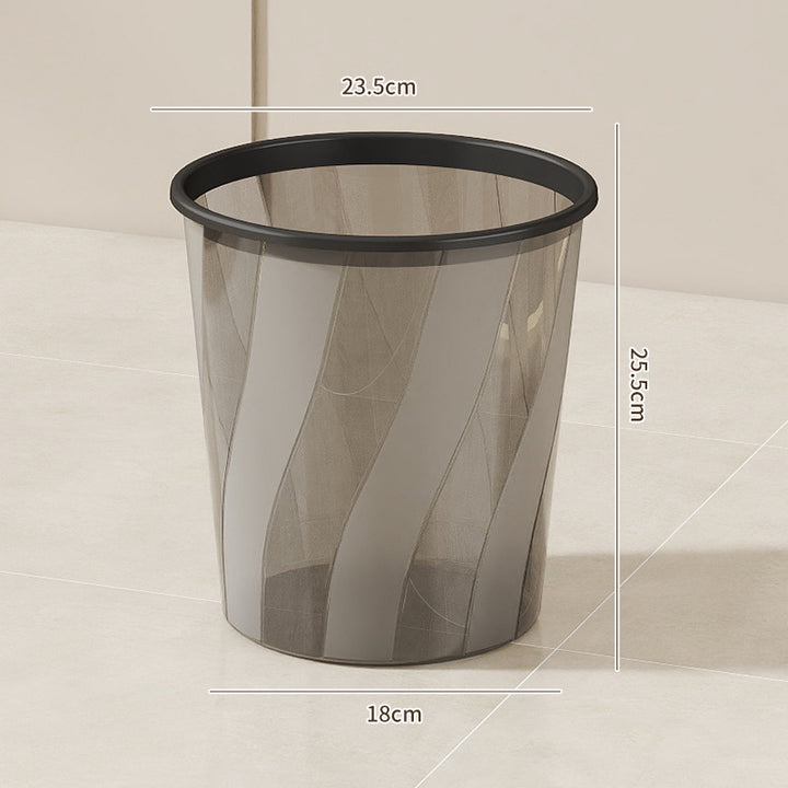 Women's Plastic Trash Can with Modern Design Skanto