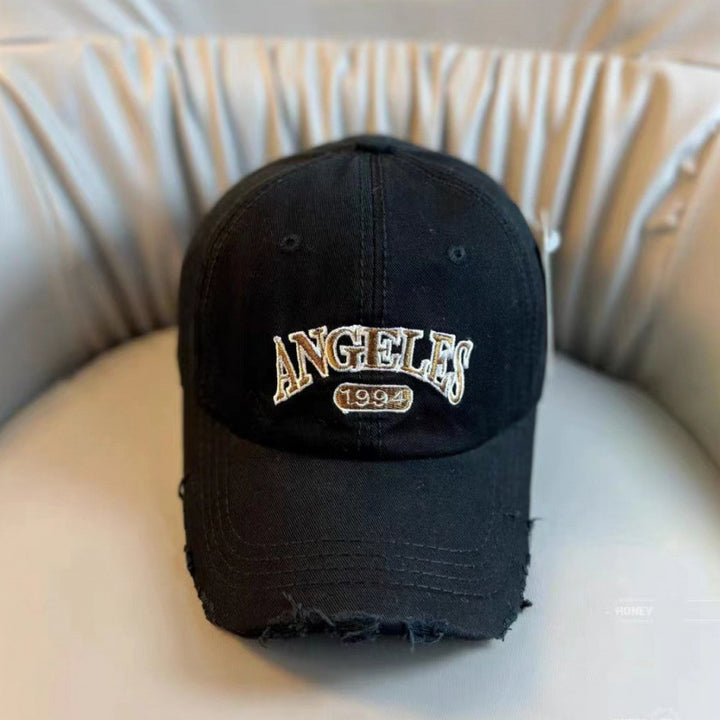 Kvinnens Slitt Vintage-Stil Justerbar Baseballcaps Skanto