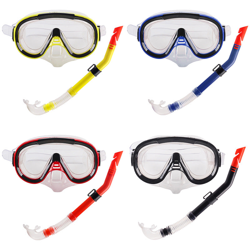 Kvinnens snorkelsett med utvidet synlighet Skanto