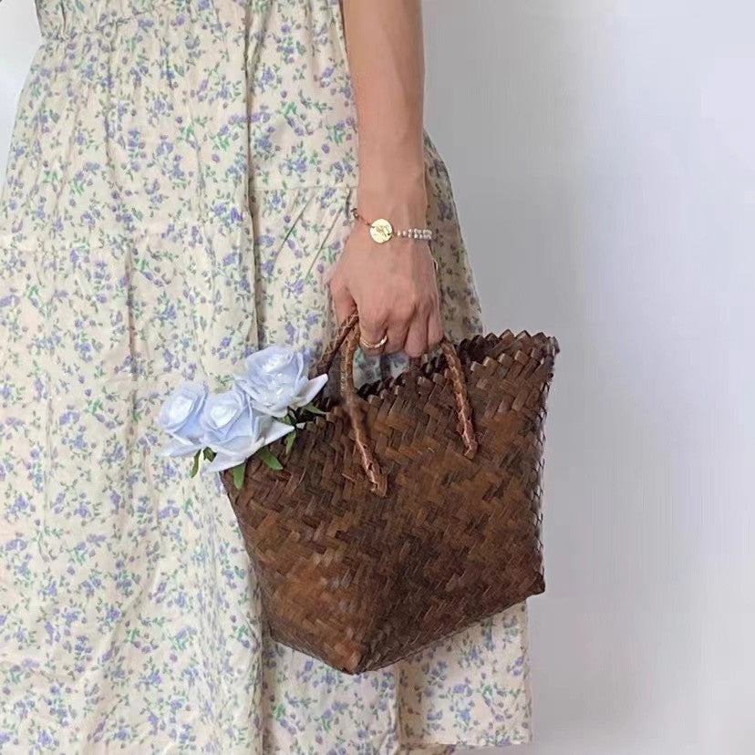 Elegant Flettet Bæreveske Skanto