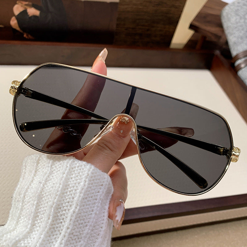 Women's oversized pilot sunglasses Skanto