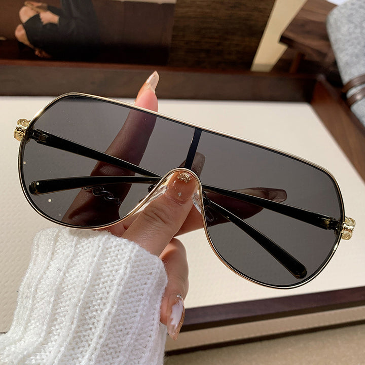 Women's oversized pilot sunglasses Skanto