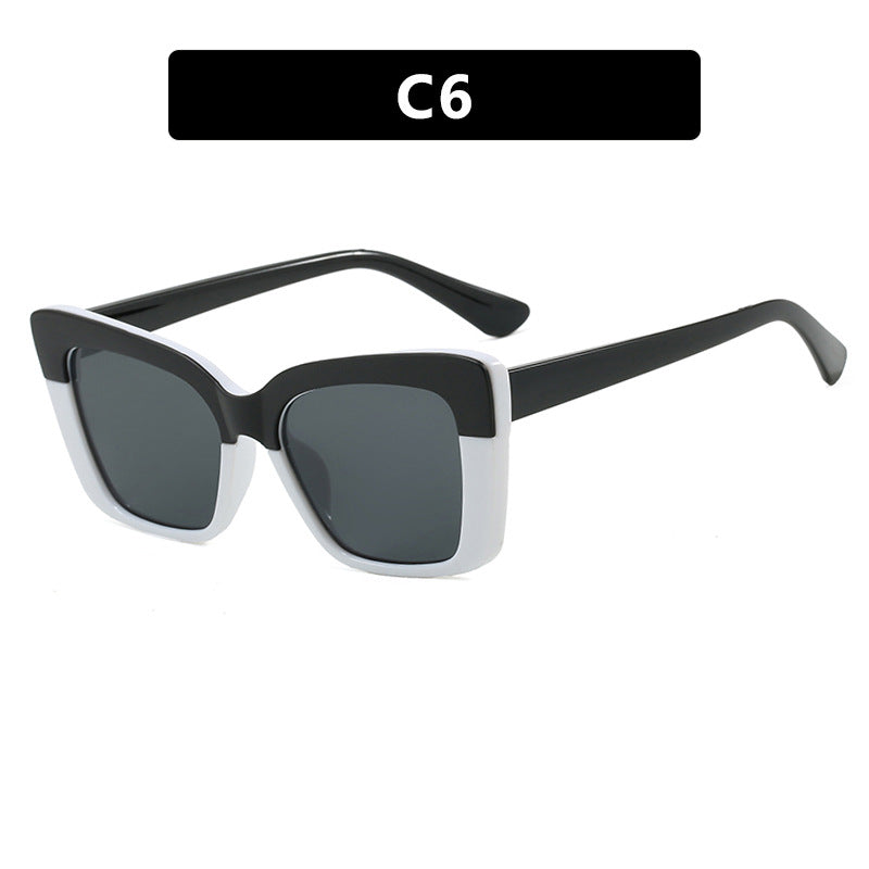 Dames moteriktig brille i trendy geometrisk design Skanto