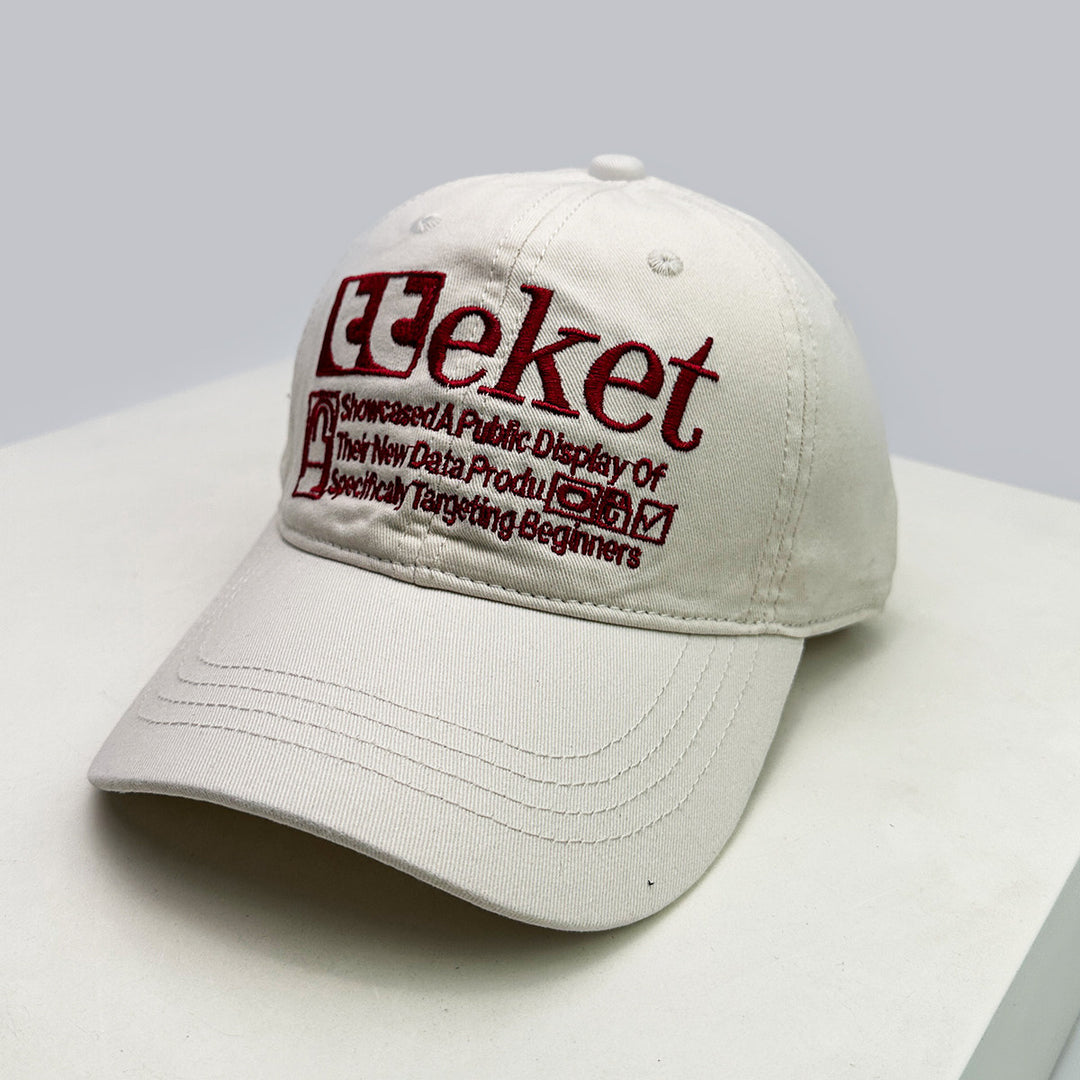 Herre Justerbar Statement Baseball Cap Skanto