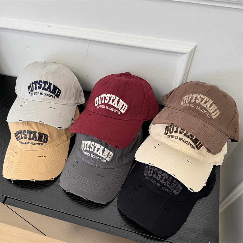 Herre Slitt Grafisk Baseball Caps Skanto 1783922124