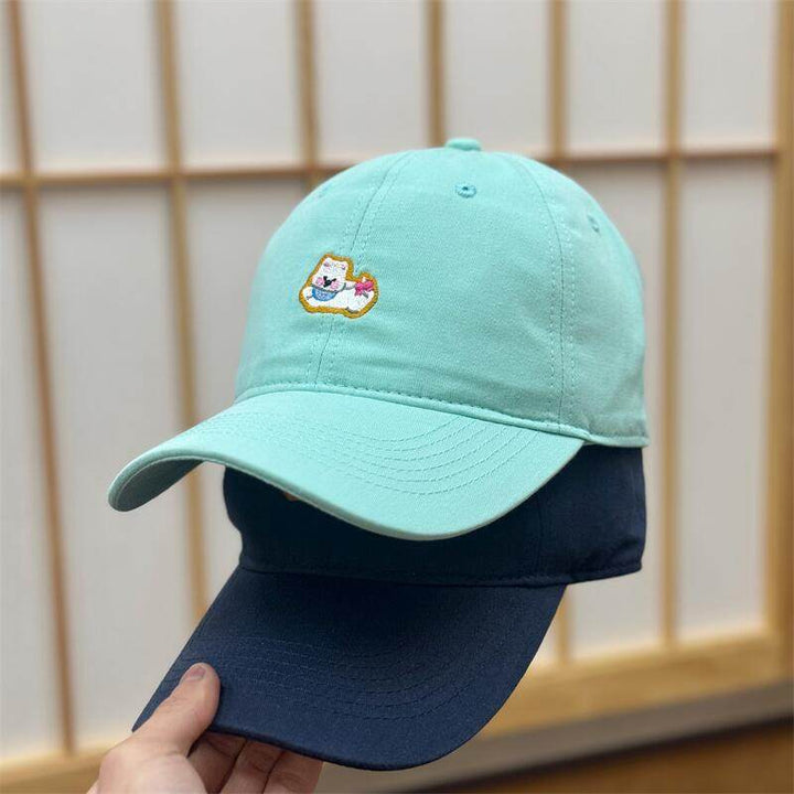 Kvinnenes broderte morsomme karakter baseballcaps Skanto