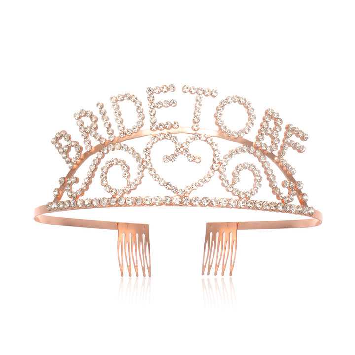 Dame Glitrende Bryllup Tiara Skanto