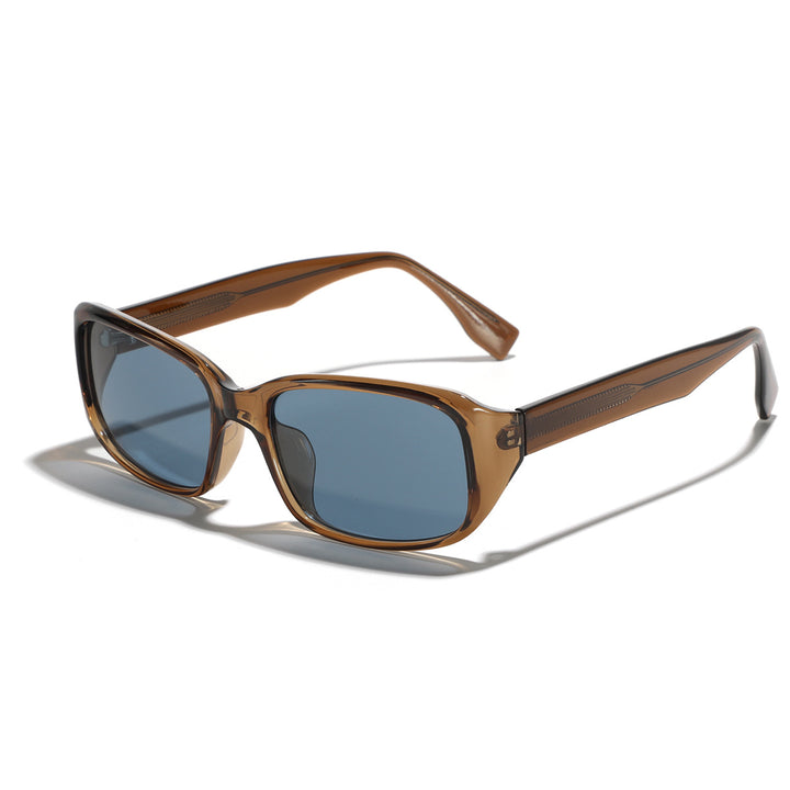Dame moteriktig rektangulær solbrille Skanto