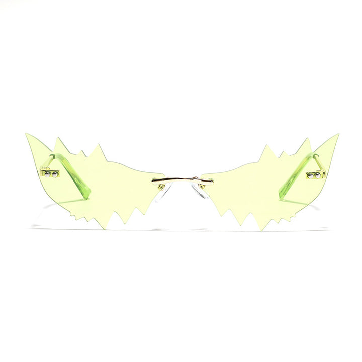 Dame Trendy kattedans solbriller med beskyttende UV-filter og original ramme Skanto