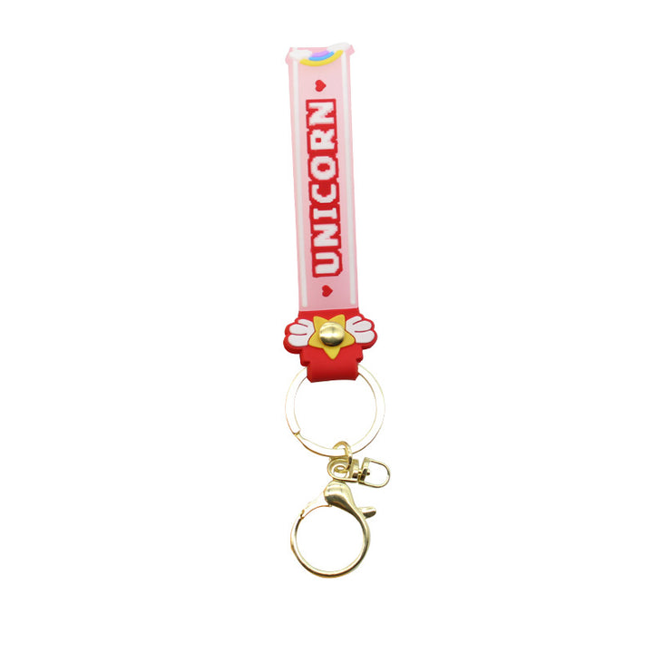 Unisex nøkkelring med enhjørning-design Skanto