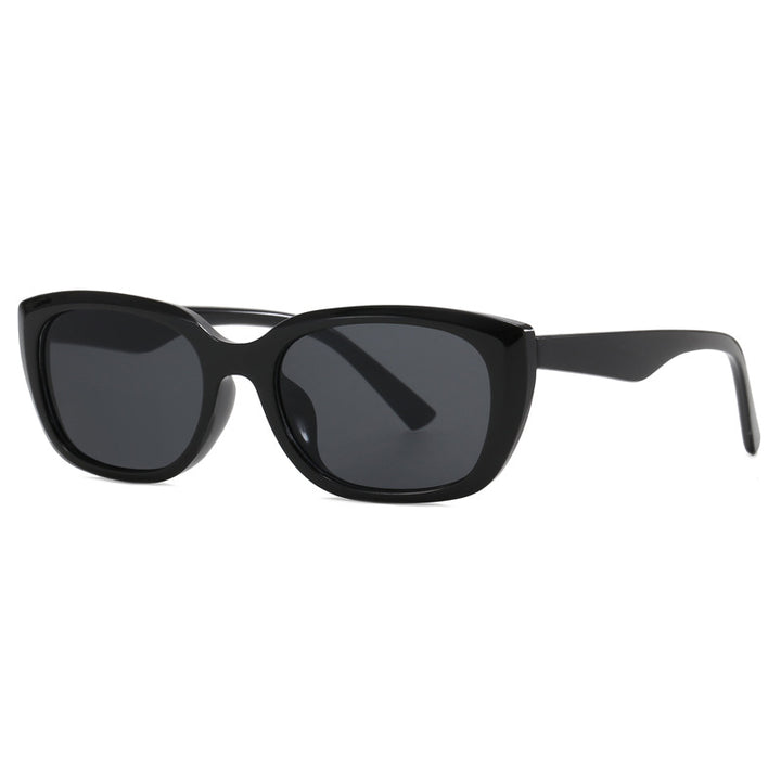 Dame trendy cat-eye solbriller i minimalistisk design skanto
