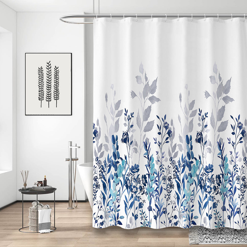 Blomstertrykk Dusjforheng Skanto