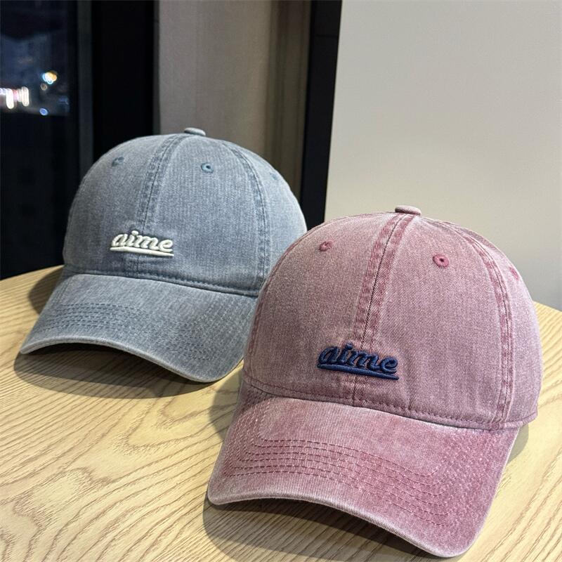 Kvinne Casual Vintage-Inspirert Bomull Baseball Cap Skanto