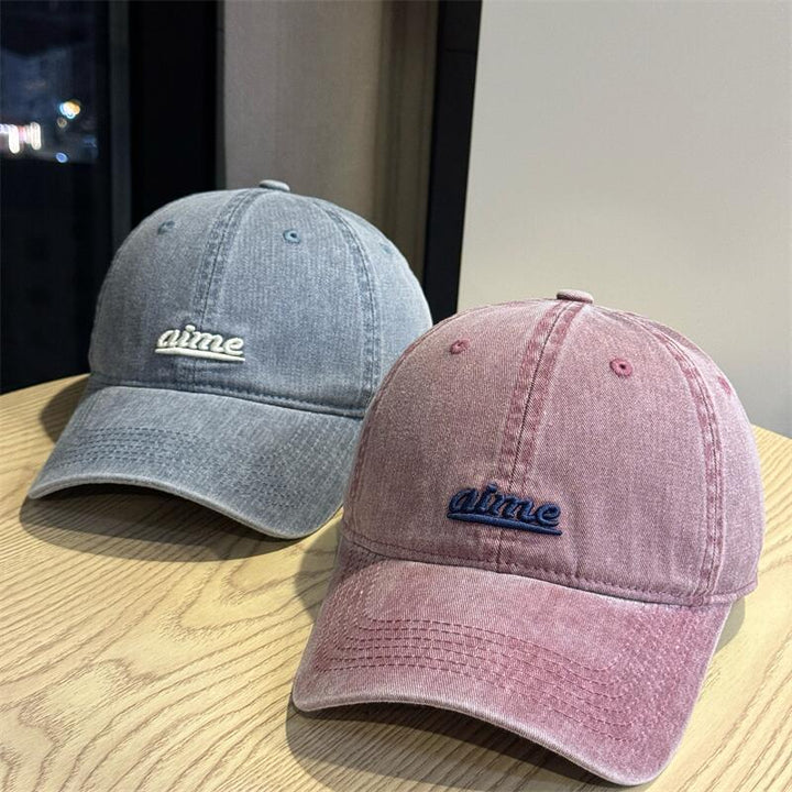 Kvinne Casual Vintage-Inspirert Bomull Baseball Cap Skanto