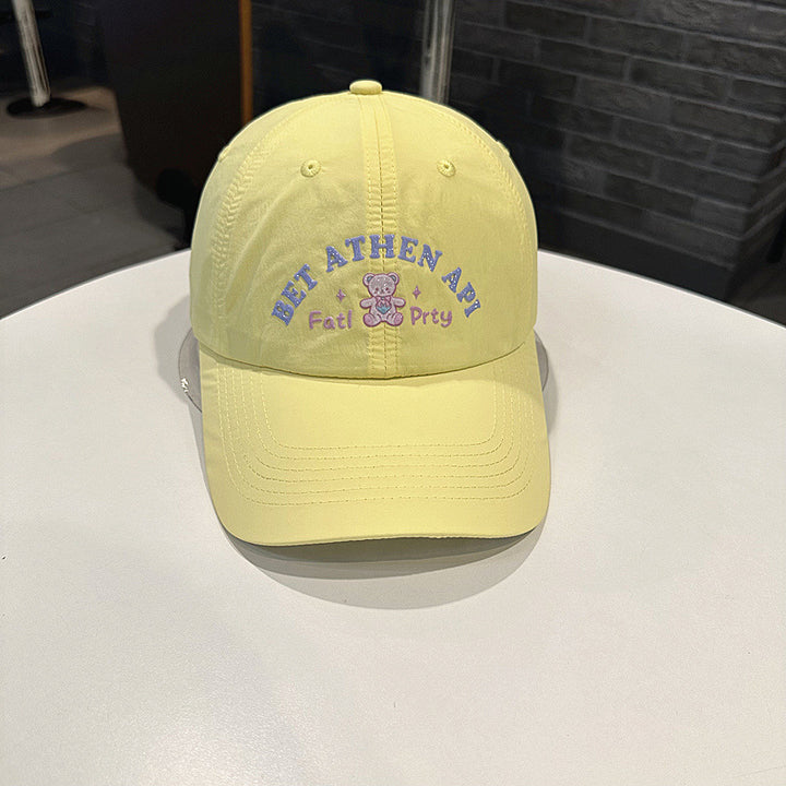 Kvinne Lekende Brodert Caps Skanto