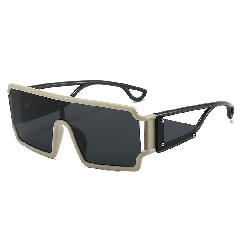 Dame moderne sports-solbriller med beskyttende ramme og trendy design Skanto