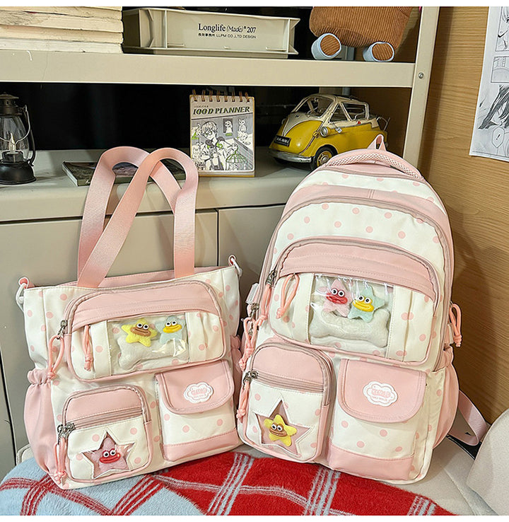 Multi-Pocket Casual Tote Skanto
