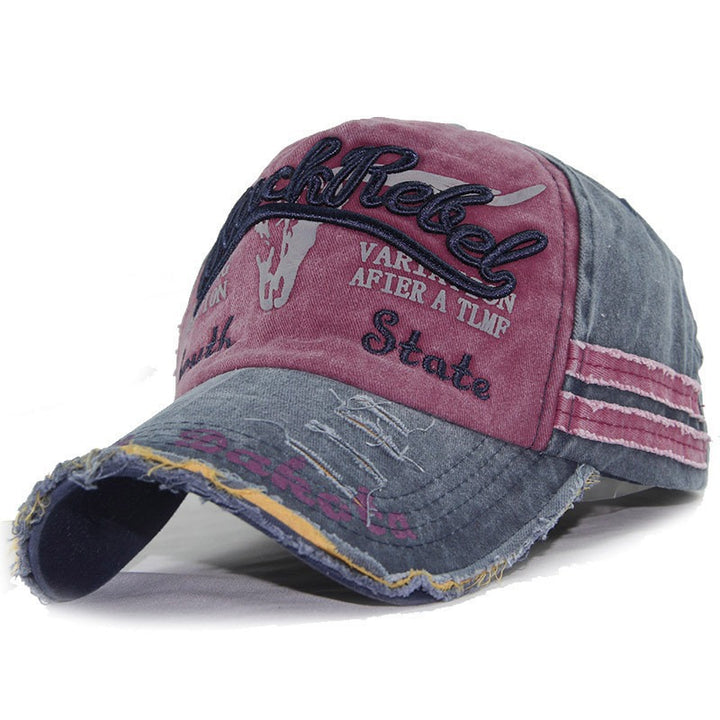 Kvinnes Slitt Grafisk Baseball Caps Skanto 1784083658