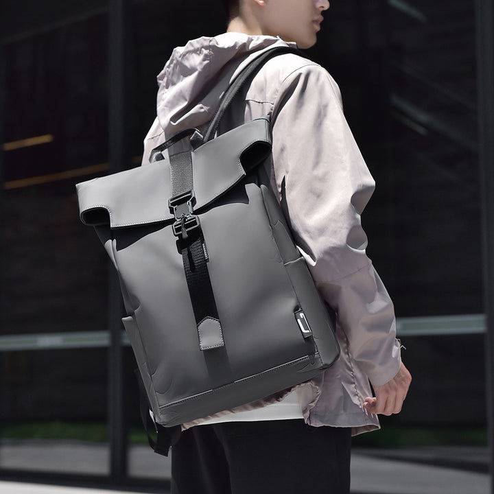Samlebar ryggsekk med vanntett materiale og minimalistisk estetikk Skanto
