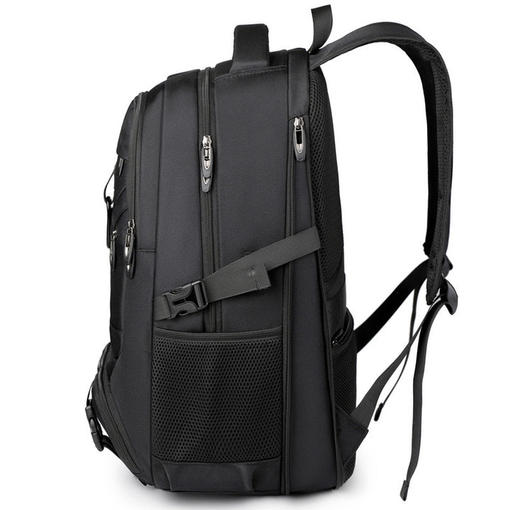 Multifunksjonell Laptop-Ryggsekk med Ergonomiske Bæreseler og Flere Rom Skanto