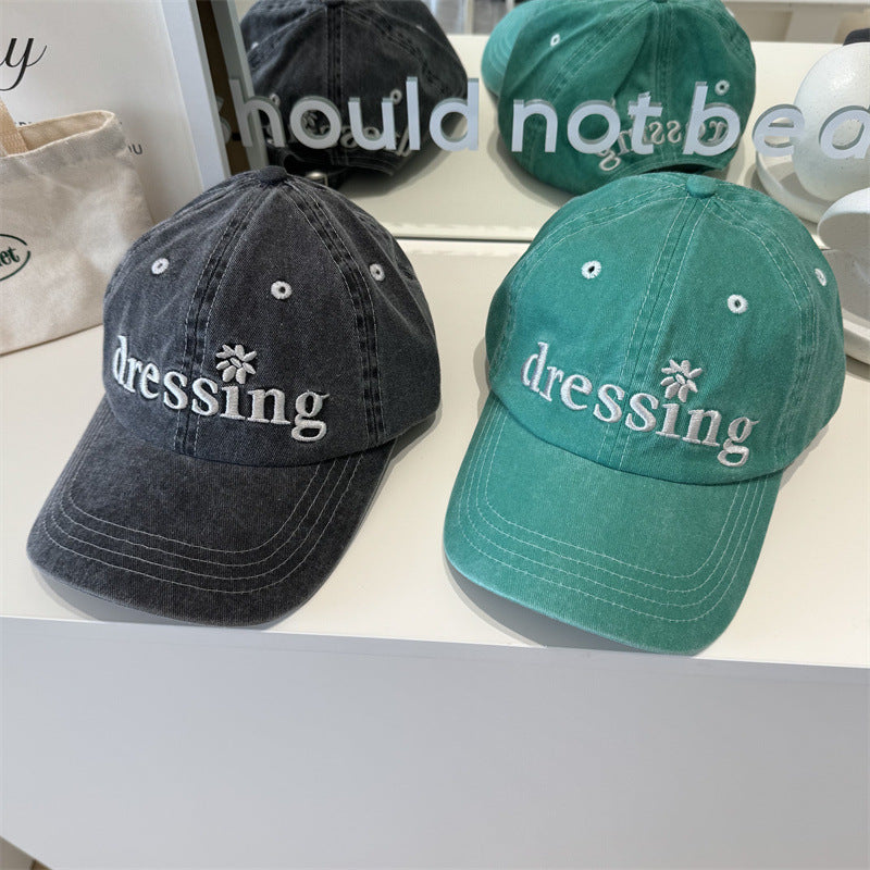 Kvinnens vintage-inspirerte justerbare baseballcap Skanto