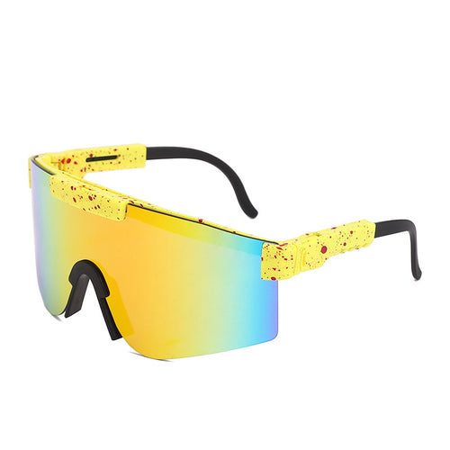 Dame Sporty Statement Solbrille i moderne design Skanto