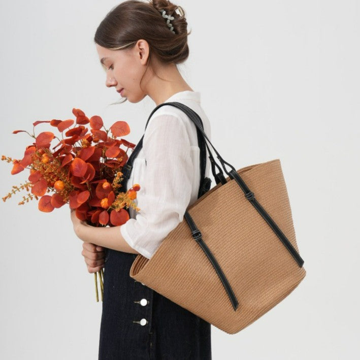 Trilleveske i moderne materialblanding Skanto