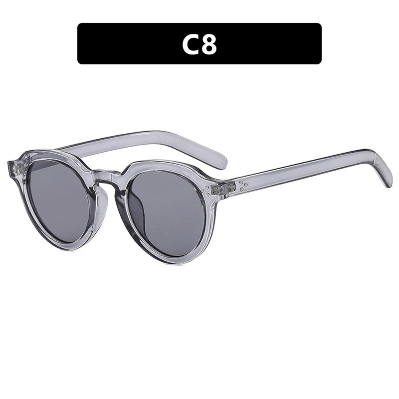 Women's stylish round glasses Skanto