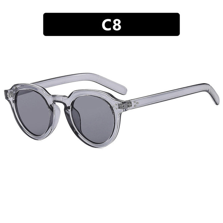 Women's stylish round glasses Skanto