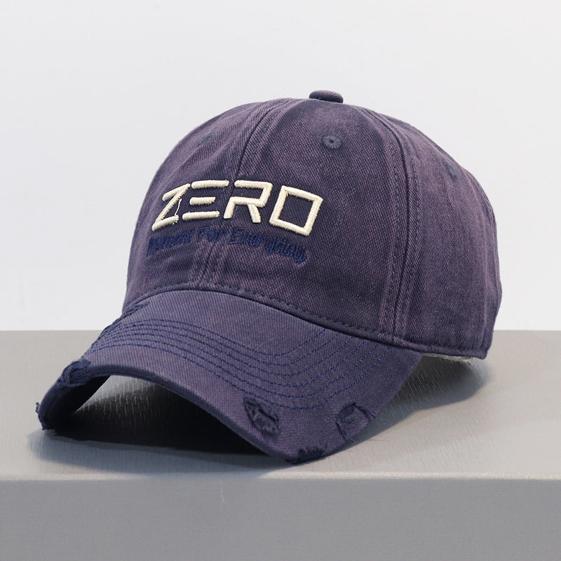 Herre Slittet Bomull Baseball Caps Skanto 1784270076