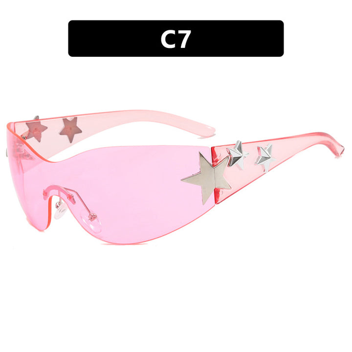 Women's trendy sunglasses with unique star design Skanto