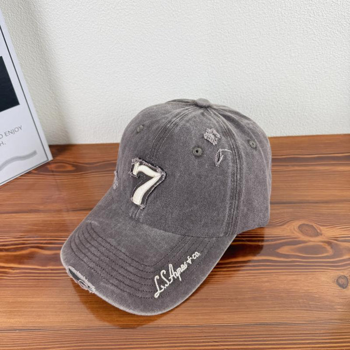 Herre Distressed Vintage Baseball Caps Skanto