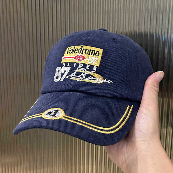Herre Vintage-Inspirert Uformell Baseball Caps Skanto