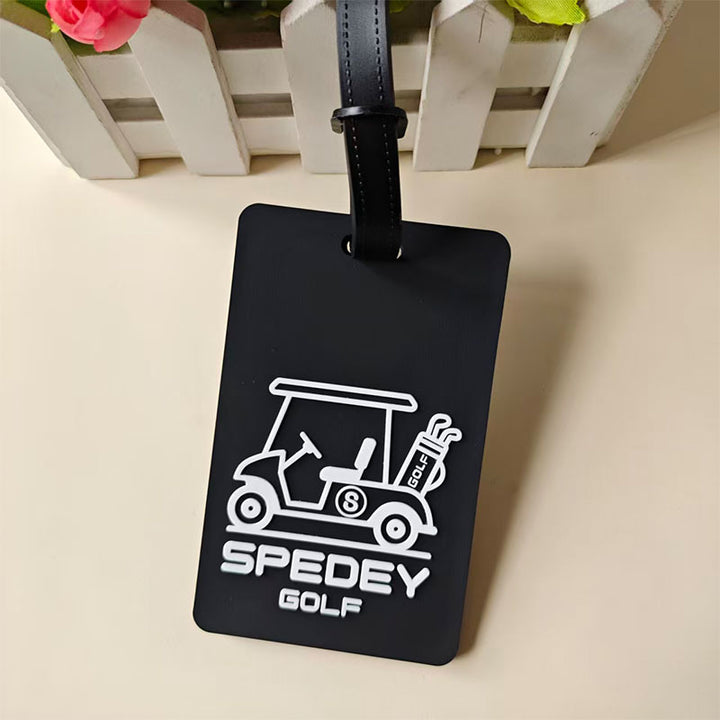 Unisex Bagasje Tag med originalt Golftema Skanto