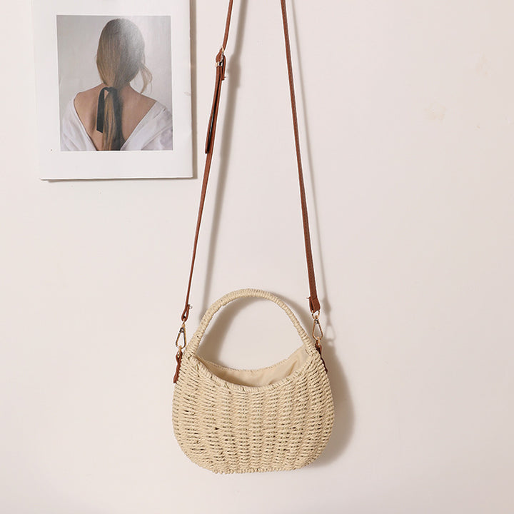 High-quality natural material handbag Skanto