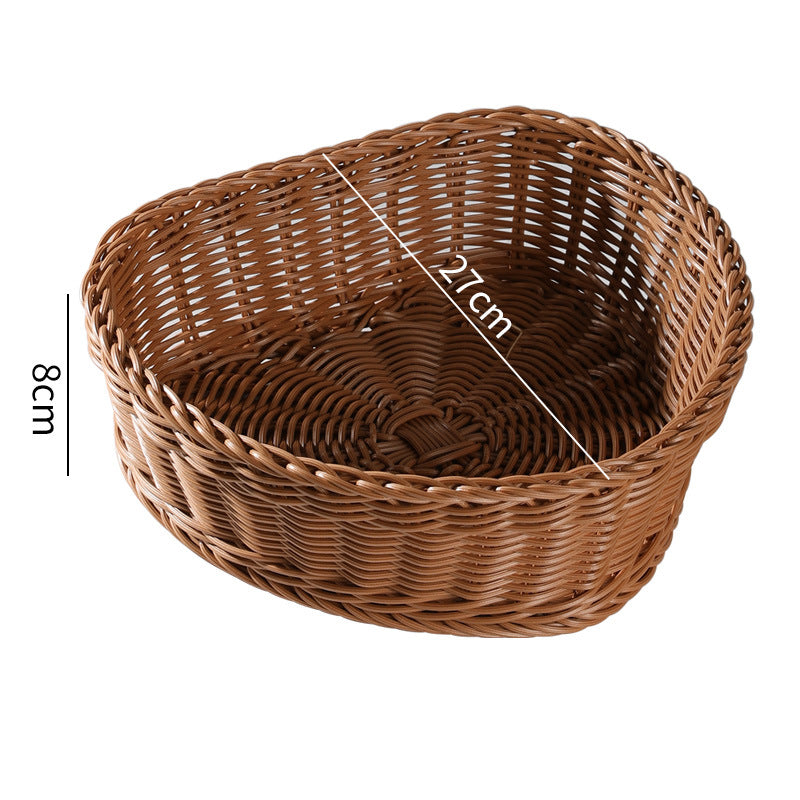 Unisex Hjerteformet Dekorasjonskurv Skanto