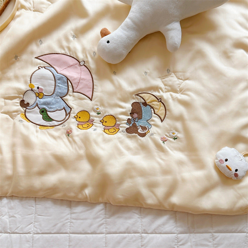 Unisex Snuggle Blanket med avtagbart og vaskbart trekk Skanto