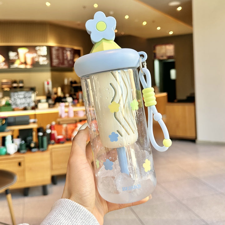Unisex Drikkebecher med motiver og siliklokk Skanto