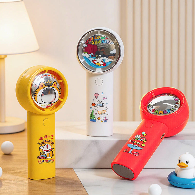 Damer Bærbar Håndvifte med lekent design Skanto