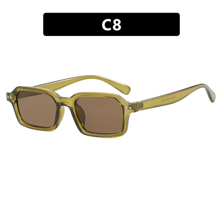 Women's fashion square sunglasses in urban design Skanto