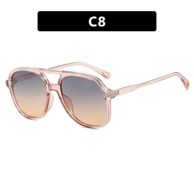 Women's geometric sunglasses with luxurious frame Skanto