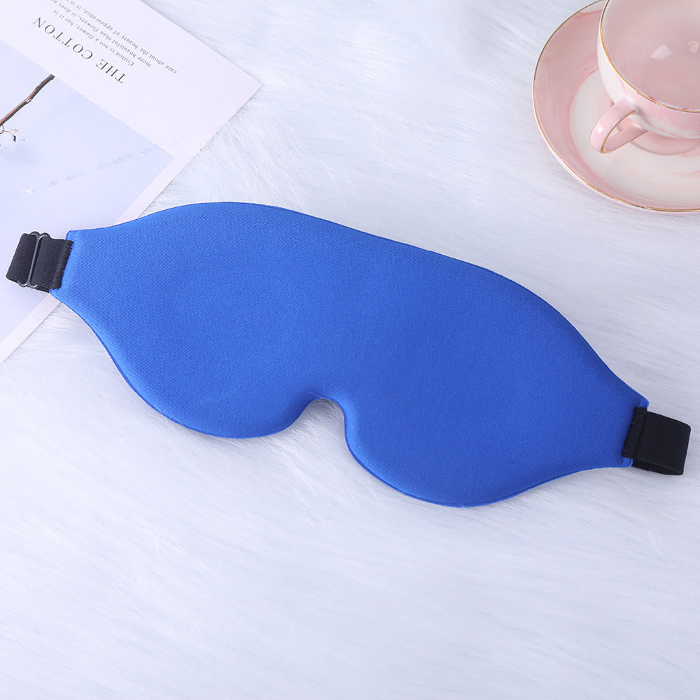 Unisex nan ergonomisk 3D sovemaske med konturerte øyehulrom og justerbart komfortbånd Skanto